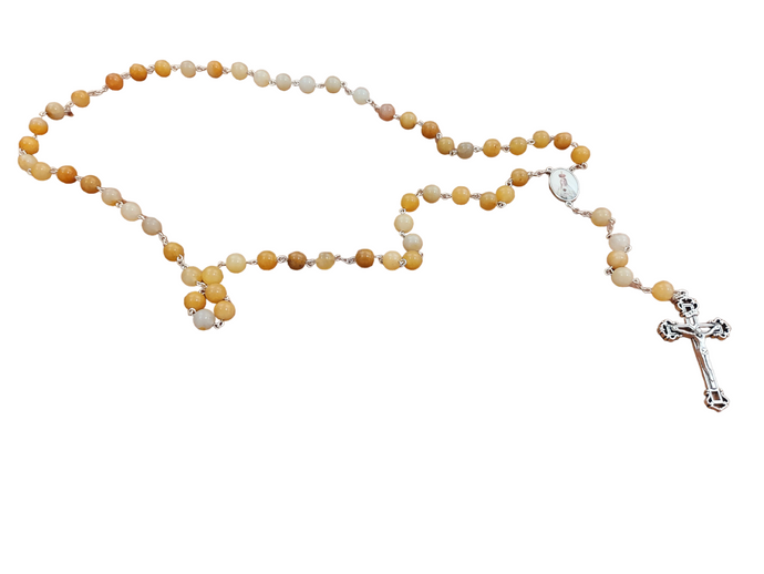 Our Lady of Fatimah Topaz Rosary