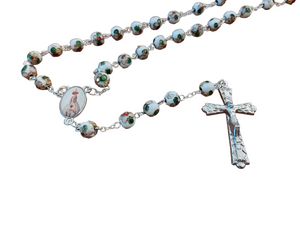 Beginning with Mary's unique cooperation with the working of the Holy Spirit, the Churches developed their prayer to the holy Mother of God, centering it on the person of Christ manifested in his mysteries.